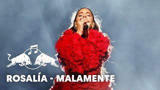 Rosalía  Malamente  Plaza de Colón Madrid  Live 2018 Red Bull Music [upl. by Woolson933]