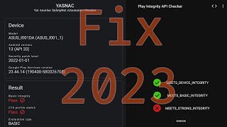 No Longer Works Fix Google Pay  Safetynet  play integrity  December 2023 [upl. by Binette]