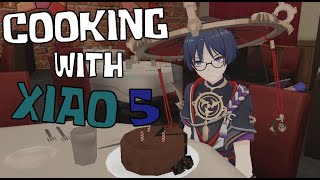 Cooking with Xiao 5 Genshin VR [upl. by Hughes314]