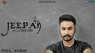 Jeepan  Hardeep Grewal Official Song 👍 2019 [upl. by Emmalee]