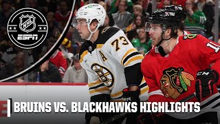 Boston Bruins vs Chicago Blackhawks  Full Game Highlights [upl. by Ilesara800]