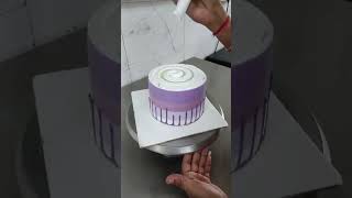 Parple dripping cake decoration youtubeshorts short viralvideo youtube [upl. by Noirret66]