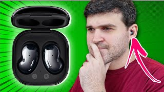 Galaxy Buds Live Eu USEI e preciso ser SINCERO Review [upl. by Horn448]