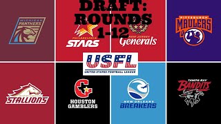 2022 USFL Draft Live Stream And Hanging Out [upl. by Ayanet]