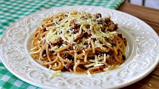 MACARRÃO COM CARNE MOÍDA  ALMOÇO SIMPLES E FÁCIL  Menino Prendado [upl. by Henrieta]