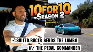 10for10  S2 E 6 Dre SuitedRacer Unlocks His LAMBO Hosted by ariandcars lambo [upl. by Phenica]