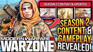 WARZONE New SEASON 2 GAMEPLAY amp CONTENT Revealed MW3 Season 2 Update [upl. by Inamik]