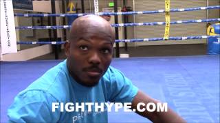 TIMOTHY BRADLEY DOESNT THINK FLOYD MAYWEATHER IS SLOWING DOWN [upl. by Ynabe]