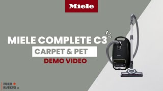 Unveiling the Miele Complete C3 Carpet amp Pet Is This Your Perfect Vacuum Vacuum Warehouse [upl. by Yllor618]