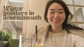 🇬🇧 Winter holidays in Bournemouth  British life  영국일상  본머스 휴가  영국 건축 유학 [upl. by Pryce778]