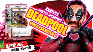 Analyse des cartes signature de DEADPOOL [upl. by Ohare514]