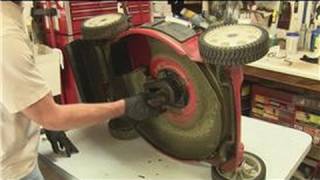 Lawn Mower Repair  How to Replace the Drive Belt on a RearDrive Lawn Mower [upl. by Enamrej]