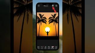 Making SUNSET Photos LOOK BETTER Editing Tutorial  Picsart Photo Editing shorts [upl. by Vesta]