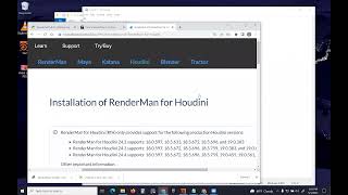 Install Renderman For Houdini Solved [upl. by Mcafee]