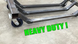 Metalwork Monday  Heavy Machine Dolly Fabrication [upl. by Elleiad]