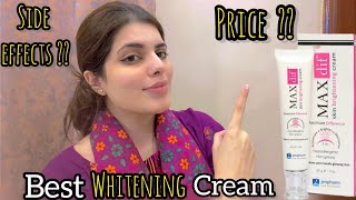 Maxdif Skin Whitening Cream  Honest Review Best Skin Whitening Cream [upl. by Neiht92]