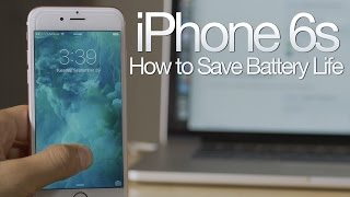 12 Tips to Save Battery Life on the iPhone 6s [upl. by Fabio]