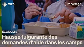 Aide alimentaire  des besoins criants chez les enfants [upl. by Yetnom]