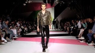 Versace Mens SpringSummer 2014 Full Show  EXCLUSIVE  HQ [upl. by Anitsrhc]