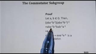 82 MTH633GroupTheory Topic 138139 Example on Center Subgroup  Commutator Subgroup [upl. by Jeroma]