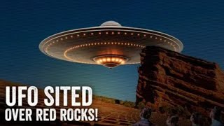 UFO SIGHTING AT RED ROCKS WATCH THIS [upl. by Coletta]