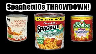 Uh Oh SpaghettiOsTHROWDOWN  WHAT ARE OUR KIDS EATING  The Wolfe Pit [upl. by Nilesoj]