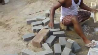 how to make cement bricks easily [upl. by Hauge759]