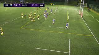 LIVE WOMENS BUCS RUGBY  MANCHESTER MET UNIVERSITY VS SHEFFIELD  WEDS 22ND NOVEMBER 430 PM [upl. by Acireh109]