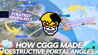 TEAM CGGG DEADLY 🥶🥶 PORTAL GO STRATEGY 🥵🥵  HOW TEAM CGGG DESTROY 2 TEAMS USING PORTAL GO ANGLES 🔥🔥 [upl. by Wulf30]