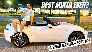 2021 Mazda Miata Review 6Speed Manual amp Soft Top is The Answer [upl. by Ladd539]