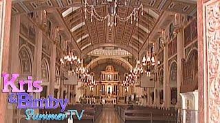 Kris TV Take a tour of picturesque Malabon Church [upl. by Verras]