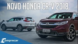 Lançamento Novo Honda CRV 2018 [upl. by Godiva6]