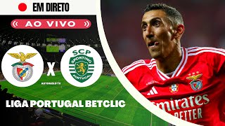 🔴BENFICA X SPORTING LIGA PORTUGAL BETCLIC [upl. by Bowen]