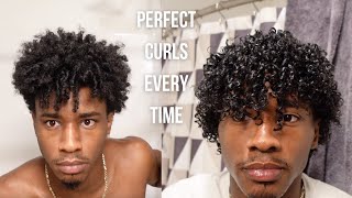 CURLY HAIR ROUTINE 2022  perfect curls every time [upl. by Lindner414]