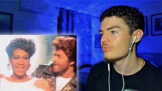 George Michael Aretha Franklin  I Knew You Were Waiting For Me  REACTION [upl. by Stolzer]