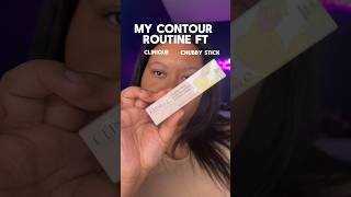 My Contour Routine ft Clinique Chubby Stick shade 01 contourtutorial contourstick clinique [upl. by Aifos]