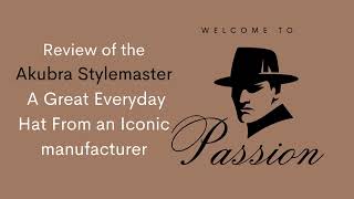 Akubra Stylemaster Fedora Hat  Hat review Is this the best value for money everyday hat [upl. by Acina]