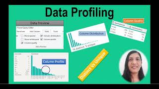 Profile Data in Power Query Editor  POWER BI [upl. by Alded519]