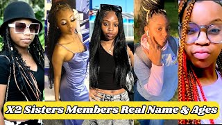 X2 Sisters Members Real Name And Ages 2024 [upl. by Nevart]