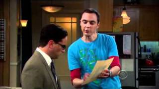 TBBT  Leonard Takes One for the Team [upl. by Anitsirc]