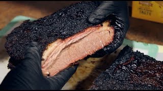 Fat Es Double Brisket on Lone Star Grillz [upl. by Nohsreg]