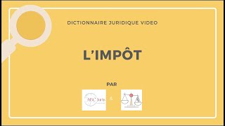 Comment comprendre la définition juridique de lIMPÔT en moins de 5 minutes [upl. by Nevanod]