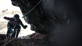 Via Ferrata on a Mountain Bike  DOLOMITES  MISSION EP4  Kilian BRON [upl. by Hardie750]