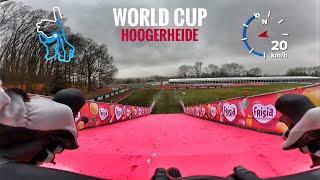 Cyclocross GoPro lap UCI World Cup Hoogerheide 🇳🇱 2024 4K [upl. by Fleming330]