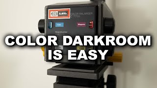 34 FULL TUTORIAL  RA4 Darkroom Color Printing in your home darkroom [upl. by Arualana]