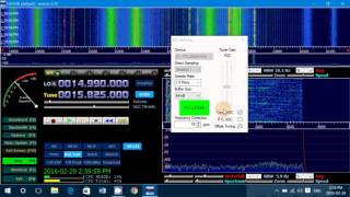 Soft66RTL Software defined radio and AGC Settings in the HDSDR software [upl. by Kravits376]