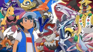 Pokemon Battle Theme Ash Vs Sinnoh Legendary Pokemon [upl. by Lateehs281]