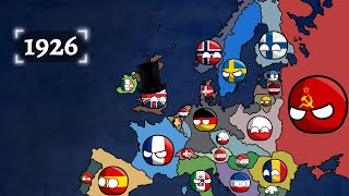 History of Europe 19002021 Countryballs [upl. by Dihaz]