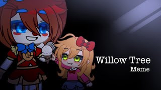 FNaF Willow Tree Meme  Afton Family  Gacha Club Reupload [upl. by Hnim]