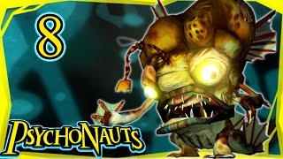 Lets Play Psychonauts Part 8  Lungfishopolis GameplayWalkthrough [upl. by Thadeus476]